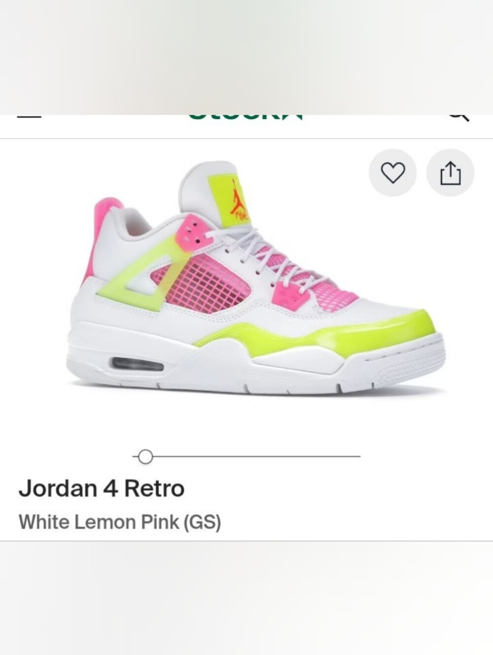 Jordan Kids' White, Hot Pink & Neon Yellow Retro Sneakers